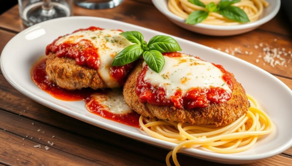 Baked Chicken Parmesan Dish