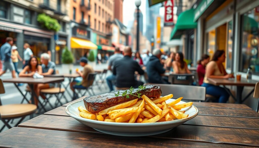 Budget Steak Frites in New York City