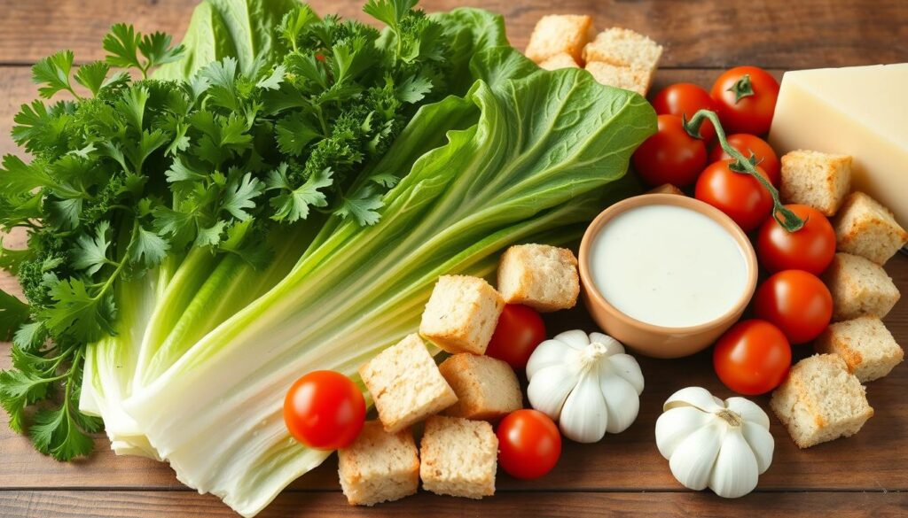 Caesar Salad Ingredients