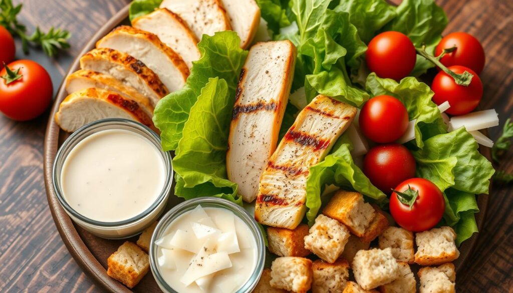 Chicken Caesar Salad Ingredients