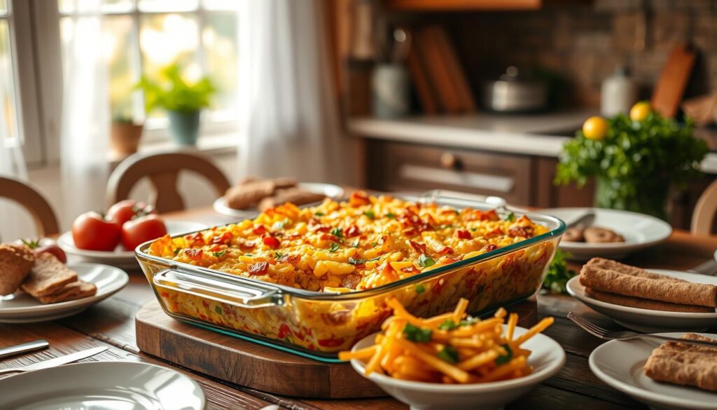 Hash Brown Breakfast Casserole for Family Gatherings