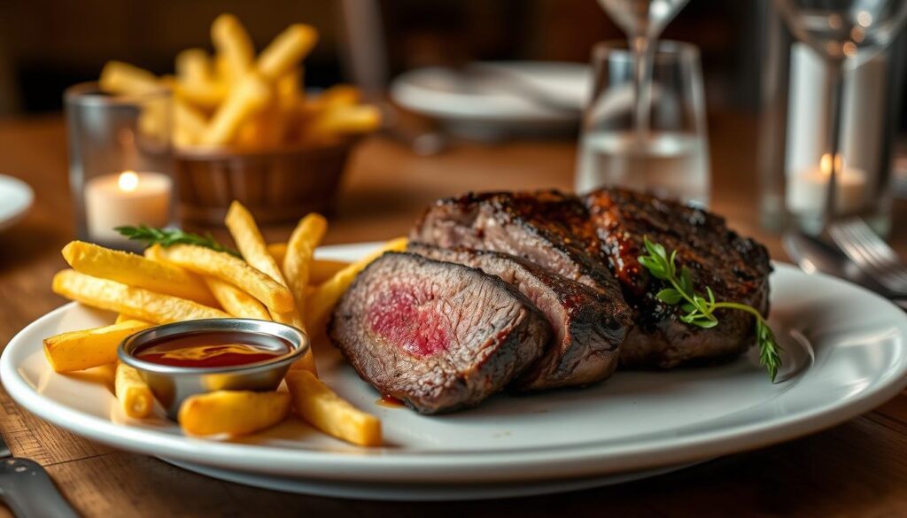 Medium Rare Steak Frites DC