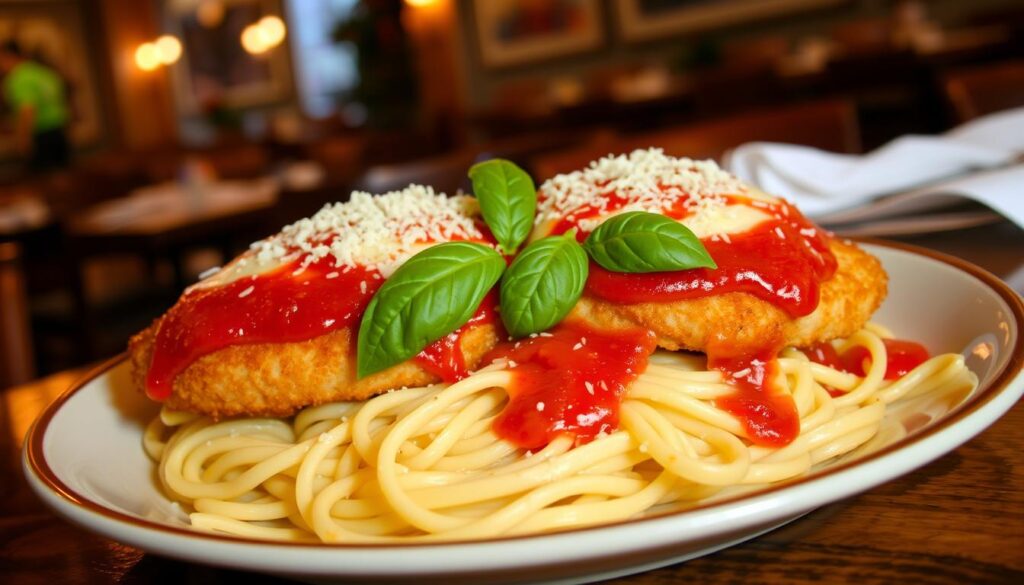 Olive Garden Signature Dish Chicken Parmesan