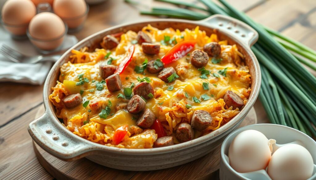 breakfast casserole hash browns