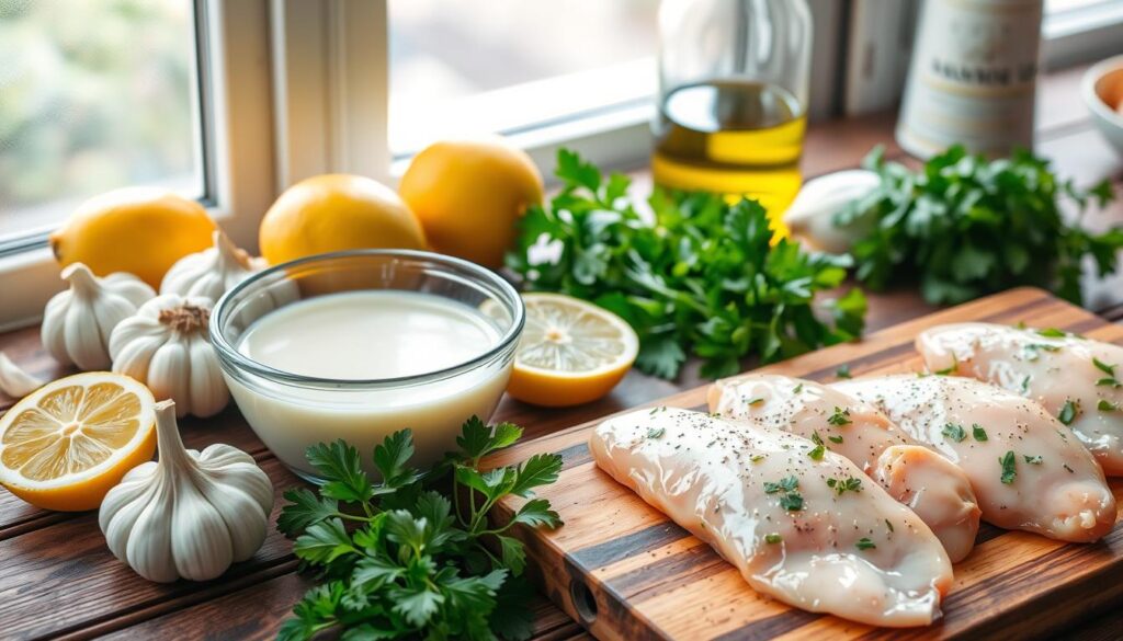 chicken caesar salad marinade