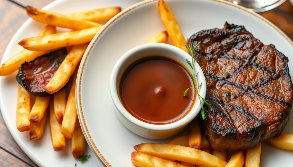 steak frites sauce