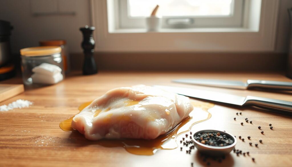 Baked Chicken Breast Preparation