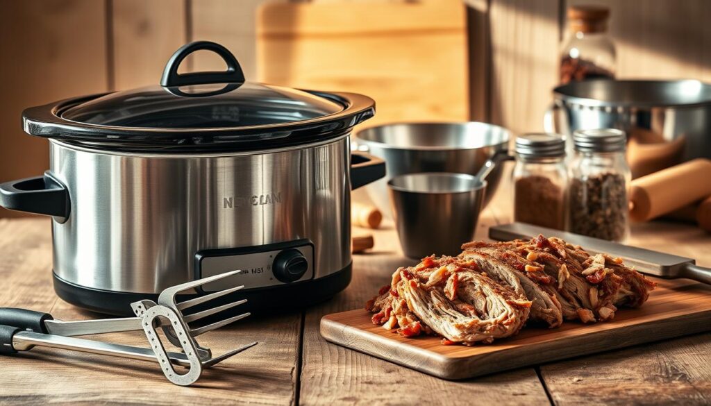 Crockpot Pulled Pork Kitchen Tools