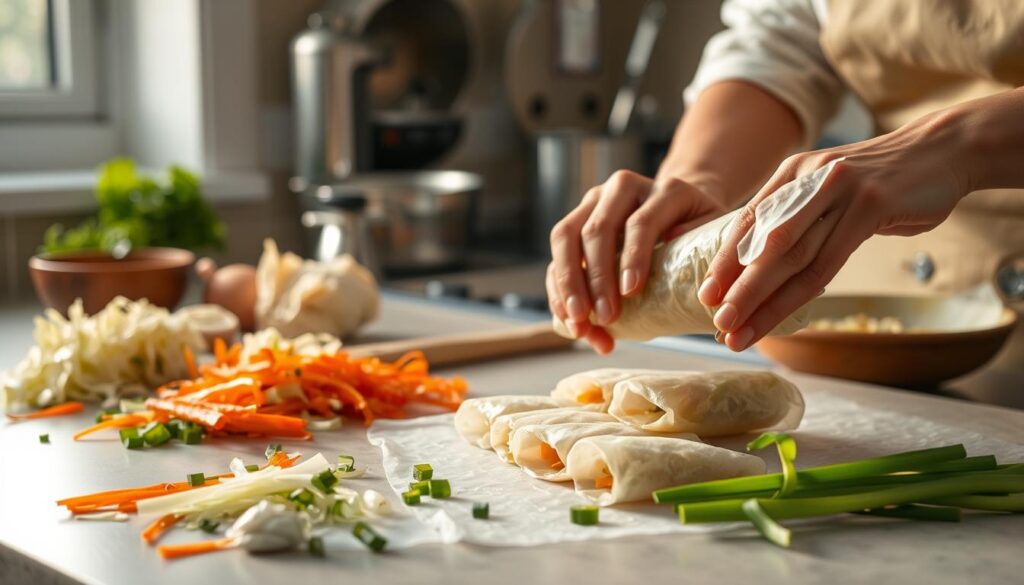 Egg Roll Preparation Techniques