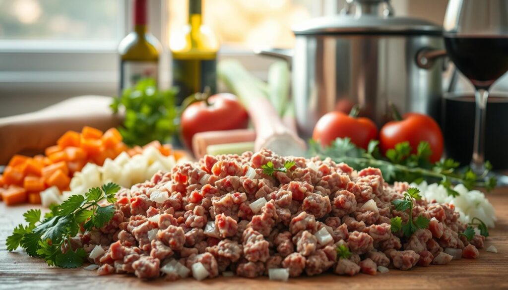 Ground Beef Soup Ingredients