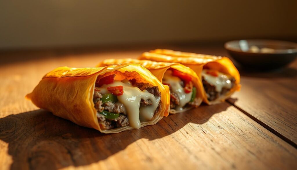 Philly Cheesesteak Egg Rolls