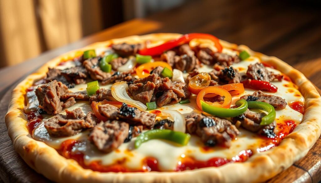 Philly Cheesesteak Pizza Ingredients