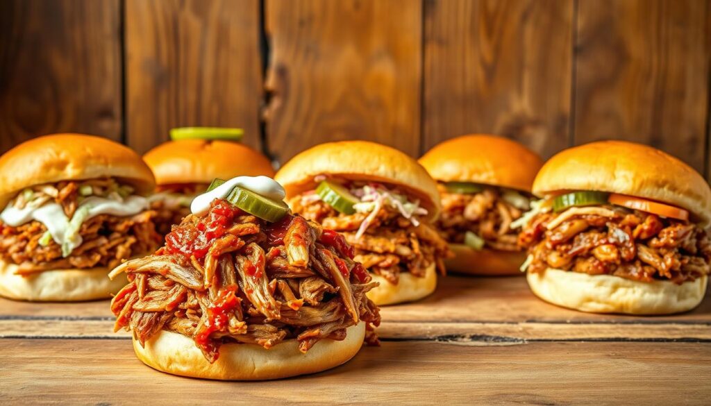 Pulled Pork Sandwich Variations