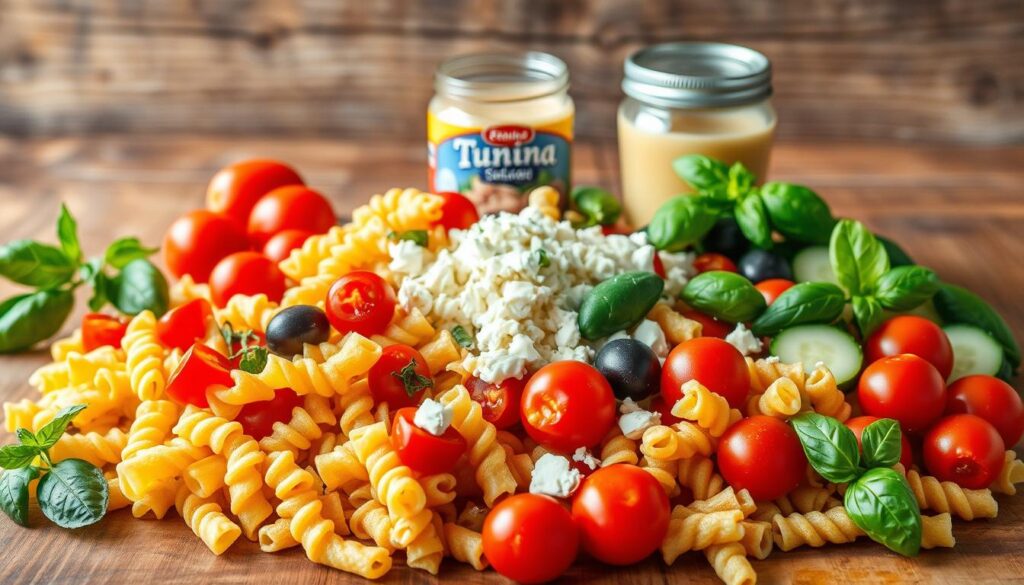 pasta salad ingredients