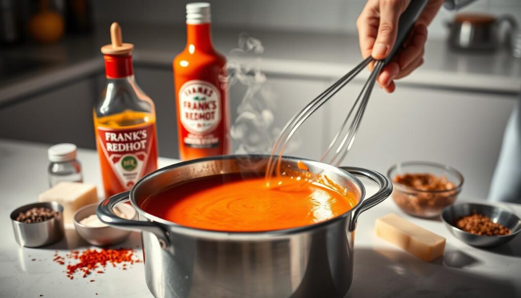 Buffalo Sauce Preparation